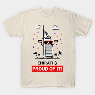 Emirati and Proud of It - Cute and Funny T-Shirt